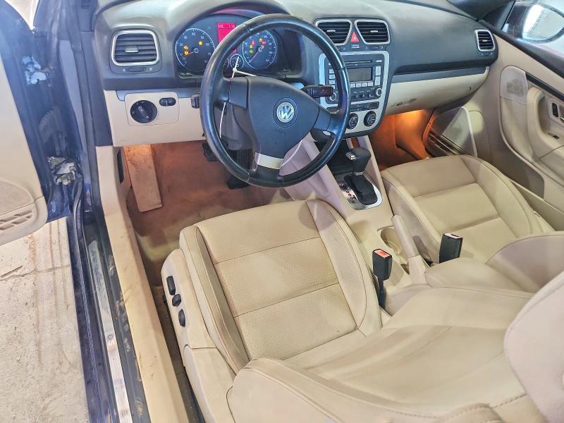 2009 Volkswagen Eos VIN WVWBA71F69V019914 COPART salvage auction — NORMAL WEAR, Ky - Bill Of Sale/Part Only/No Titl, sold $500 on 2026-07-06 (photo 8)