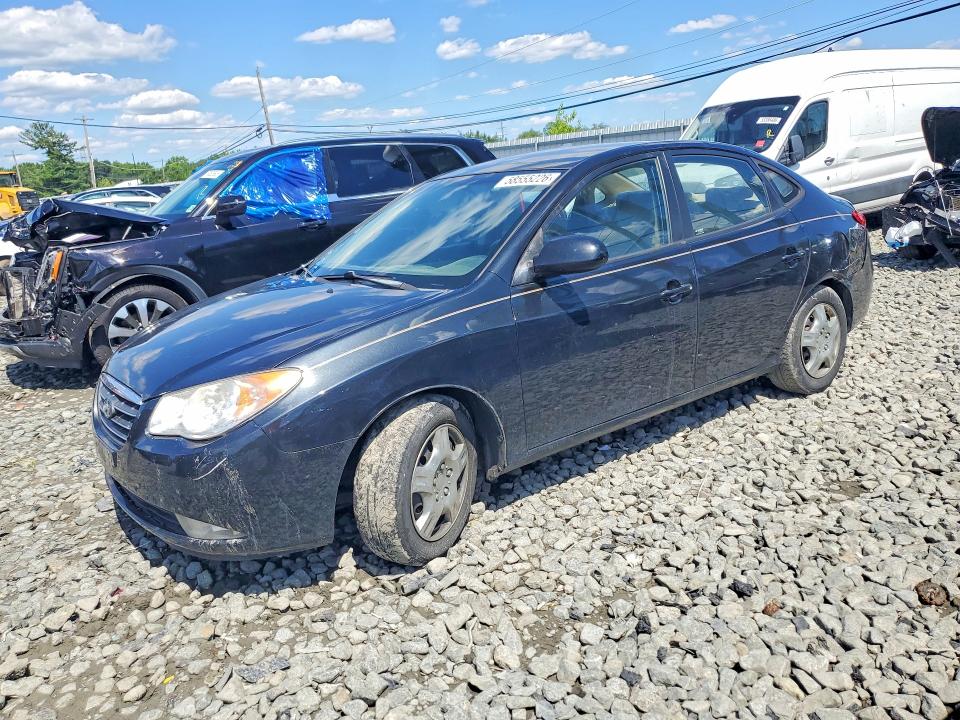 2008 Hyundai Elantra VIN KMHDU46D98U486637 COPART salvage auction — REAR END, NJ - CERT OF TITLE-SALVAGE (P), sold $400 on 2026-07-13 (photo 1)