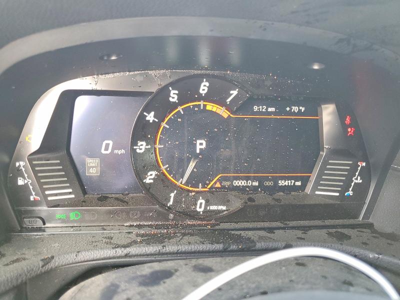 2022 Toyota Supra VIN WZ1DB2C06NW049132 COPART salvage auction — FRONT END, Ca - Salvage Certificate, sold $14,000 on 2026-07-29 (photo 9)