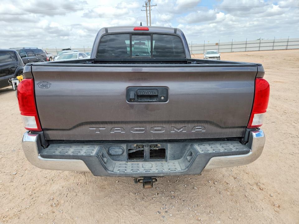 2016 Toyota Tacoma VIN 5TFRX5GN0GX070391 COPART salvage auction — FRONT END, TX - SALVAGE VEHICLE TITLE (P), sold $2,100 on 2026-07-29 (photo 6)