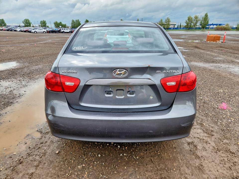 2007 Hyundai Elantra VIN KMHDU45D87U205637 COPART salvage auction — REAR END, AB - BOS - SALVAGE, sold $225 on 2026-07-14 (photo 6)