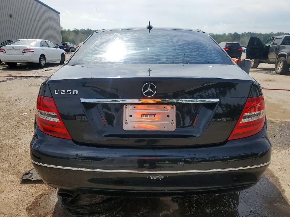 2012 Mercedes-benz VIN WDDGF4HB3CR236237 COPART salvage auction — FRONT END, SC - CERT OF TITLE-SALVAGE, sold $350 on 2026-07-29 (photo 6)