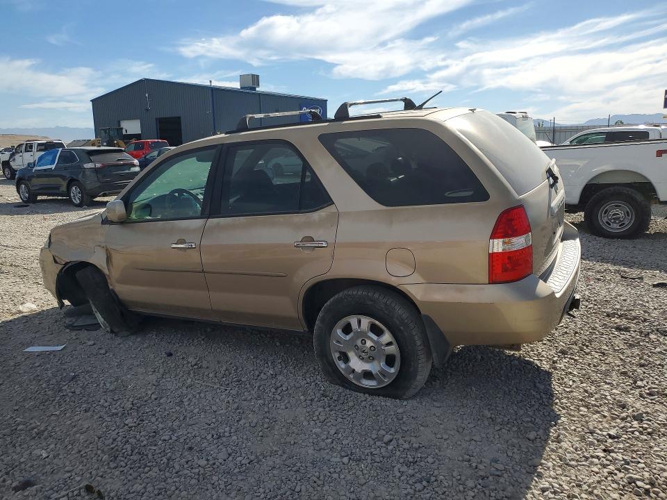 2002 Acura Mdx VIN 2HNYD18212H524866 COPART salvage auction — FRONT END, Ut - Salvage Certificate, sold $150 on 2026-07-17 (photo 2)