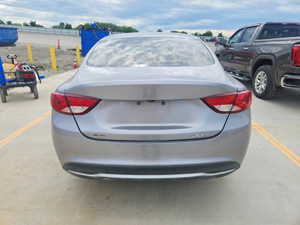 2016 Chrysler 200 VIN 1C3CCCAB2GN140607 COPART salvage auction — FRONT END, Ky - Cert Of Title-Salvage, sold $350 on 2026-07-16 (photo 6)