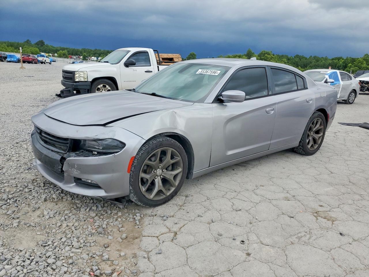 2015 Dodge Charger VIN 2C3CDXHG1FH815764 COPART salvage auction — Front End, TN - SALVAGE CERTIFICATE, sold $3,450 on 2026-07-09 (photo 1)