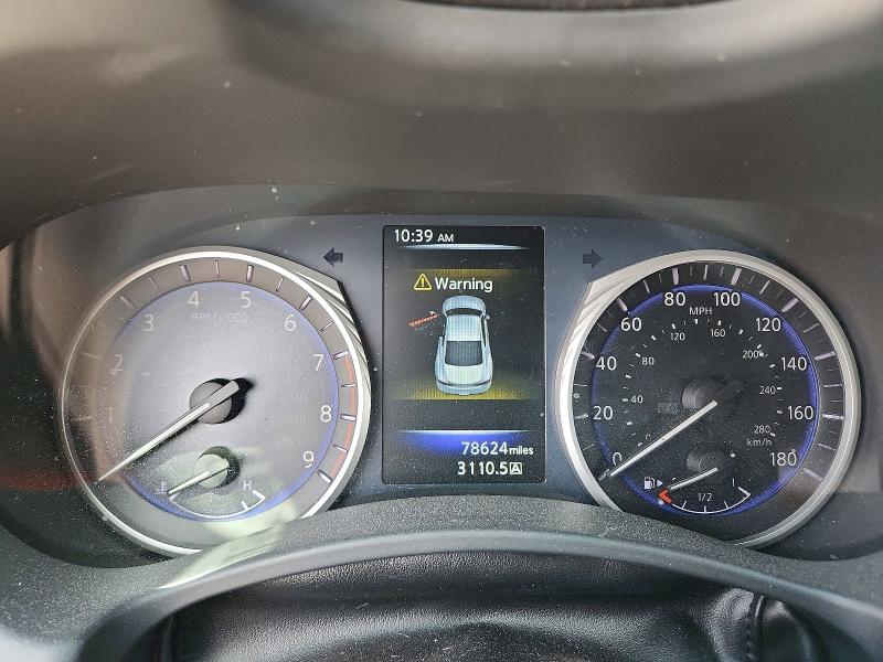 2017 Infiniti Q60 VIN JN1EV7EK0HM363514 COPART salvage auction — SIDE, Tx - Salvage Vehicle Title, sold $750 on 2026-07-23 (photo 9)