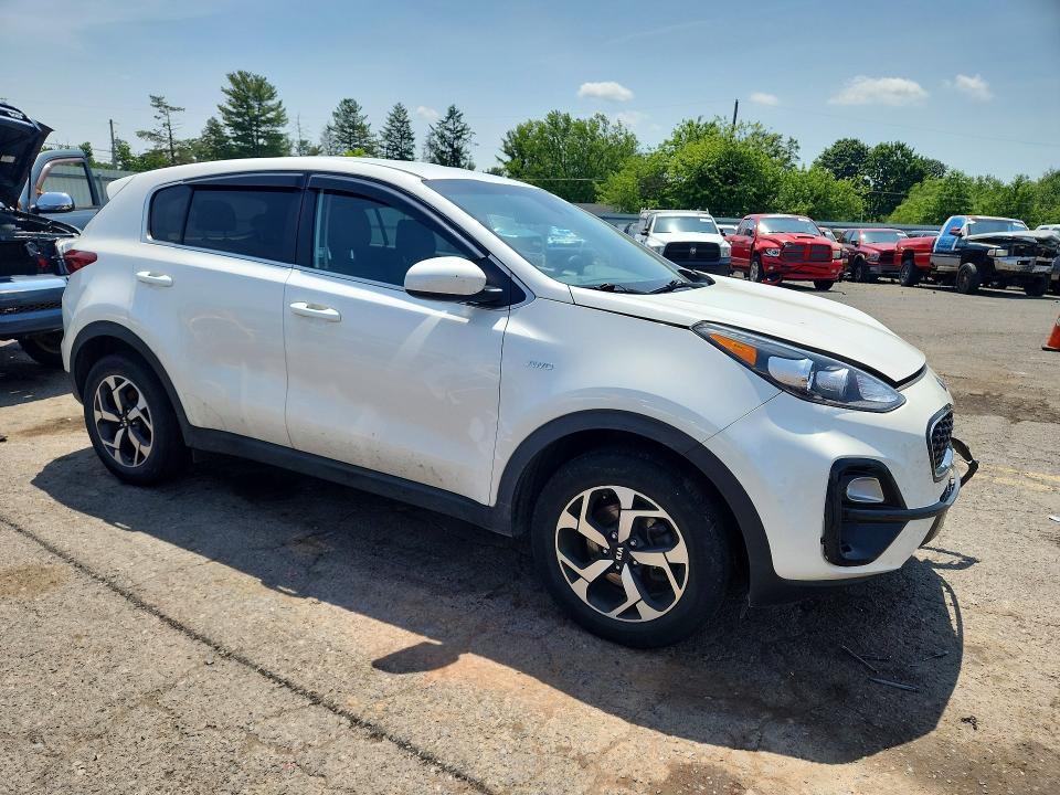 2021 Kia Sportage VIN KNDPMCAC3M7914267 COPART salvage auction — FRONT END, PA - CERTIFICATE OF SALVAGE, sold $225 on 2026-07-21 (photo 4)