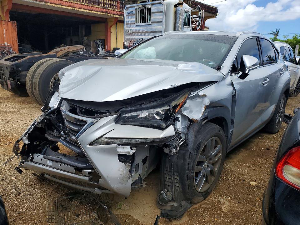 2017 Lexus Nx 200t VIN JTJYARBZ3H2077443 COPART salvage auction — FRONT END, Hi - Certificate Of Salvage, sold $4 on 2026-07-13 (photo 1)