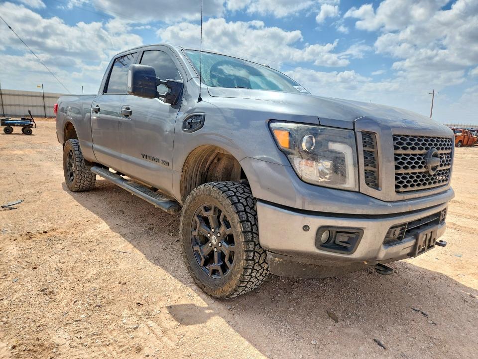 2018 Nissan TITAN VIN 1N6BA1F46JN529458 COPART salvage auction — FRONT END, Tx - Salvage Vehicle Title, sold $7,400 on 2026-07-15 (photo 4)