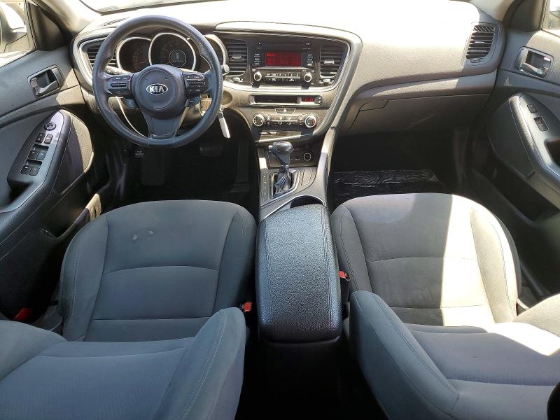 2015 Kia VIN 5XXGM4A7XFG406932 COPART salvage auction — FRONT END, Ca - Salvage Certificate, sold $650 on 2026-07-08 (photo 8)