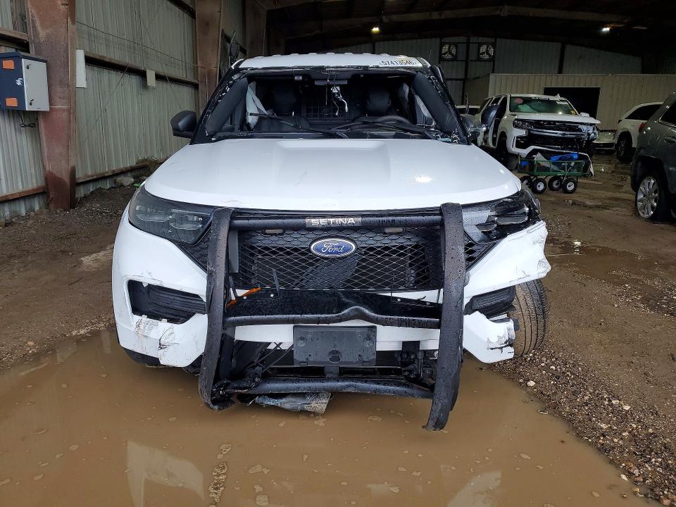 2023 Ford Explorer VIN 1FM5K8AB8PGB55925 COPART salvage auction — SIDE, Tx - Certificate Of Title, sold $2,850 on 2026-07-02 (photo 5)