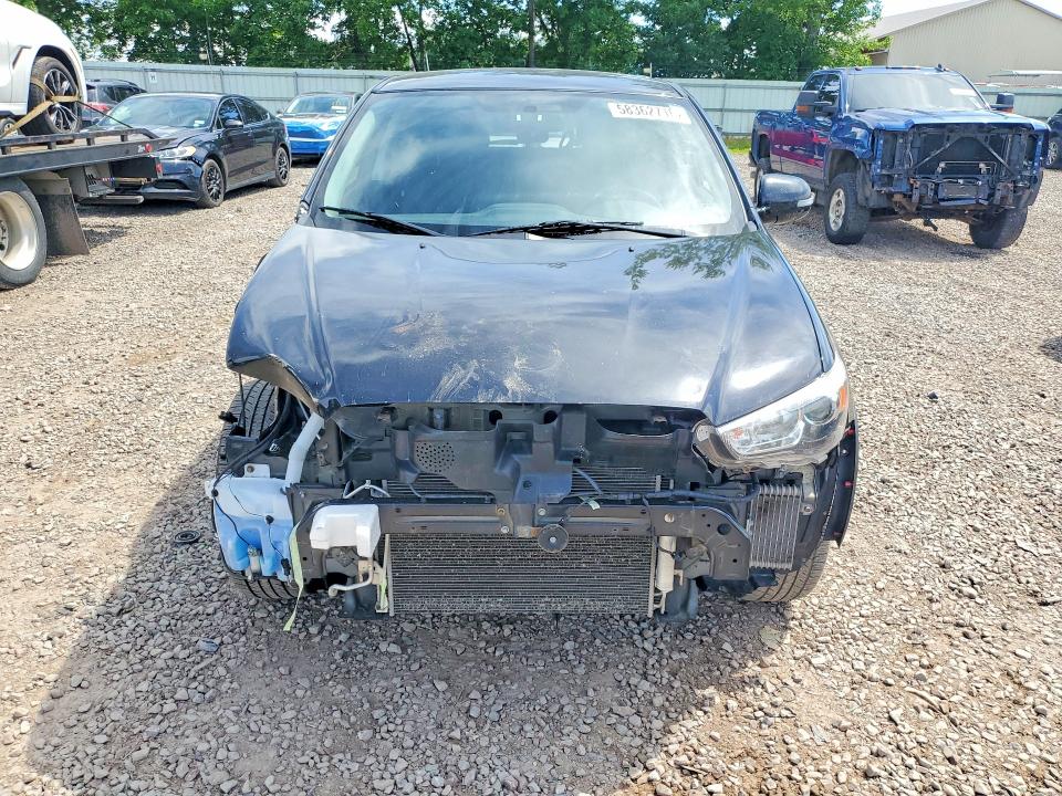 2018 Mitsubishi Outlander VIN JA4AR3AW0JU020137 COPART salvage auction — FRONT END, Ny - Mv-907A Salvage Certificate, sold $2,650 on 2026-07-06 (photo 5)