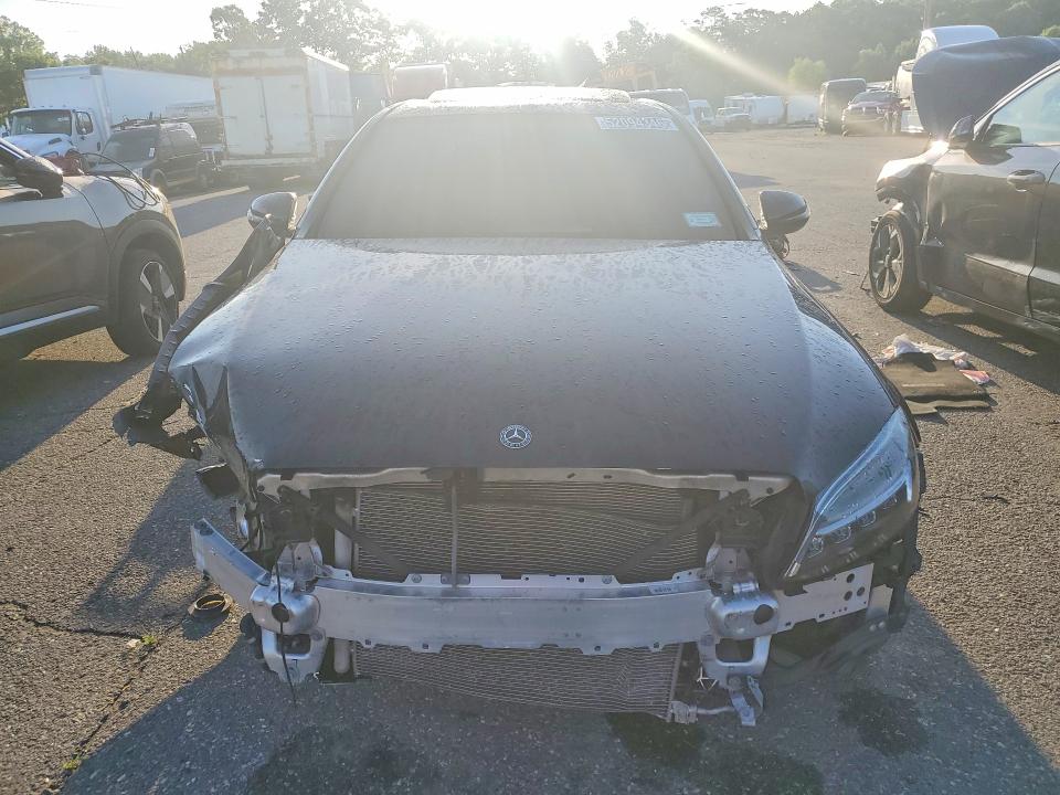 2021 Mercedes-benz C class VIN W1KWF8DB5MR637556 COPART salvage auction — FRONT END, Ny - Certificate Of Title, sold $125 on 2026-07-28 (photo 5)
