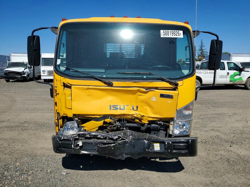 2022 Isuzu VIN JALC4W163N7013233 COPART salvage auction — FRONT END, Ca - Salvage Certificate, sold $80 on 2026-07-29 (photo 5)