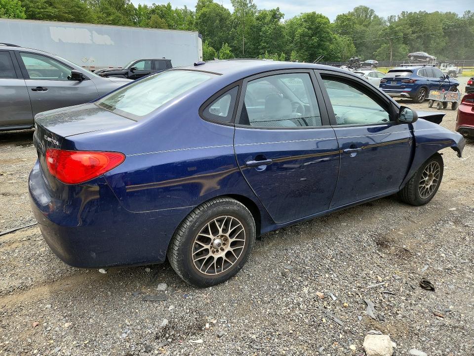 2008 Hyundai Elantra VIN KMHDU46D48U382671 COPART salvage auction — FRONT END, Md - Cert Of Salvage > 75% Damage, sold $450 on 2026-07-31 (photo 3)