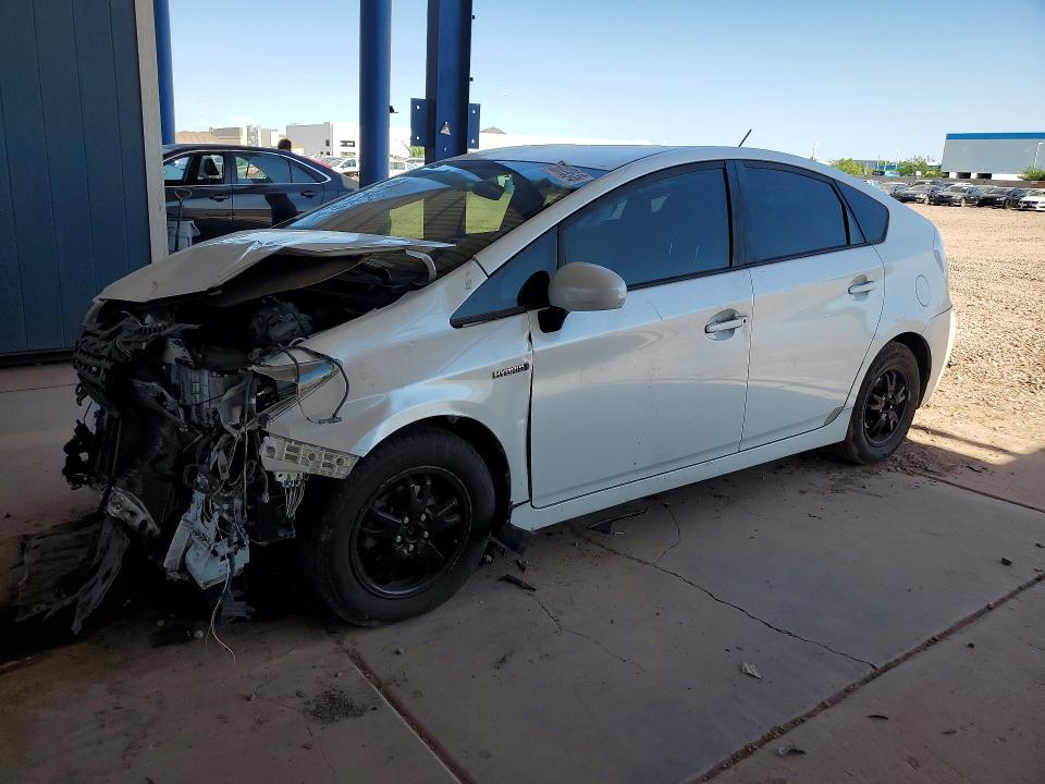 2014 Toyota Prius VIN JTDKN3DU8E0390684 COPART salvage auction — FRONT END, Az - Cert Of Title - Salvage, sold $975 on 2026-07-07 (photo 1)