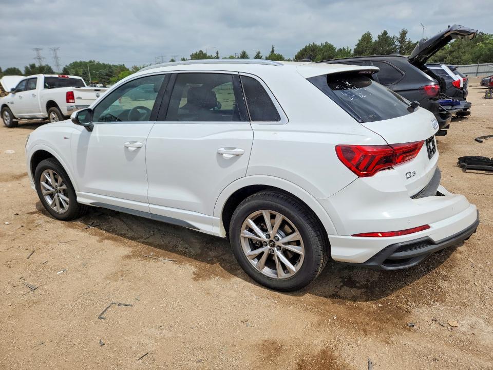 2023 Audi Q3 VIN WA1DECF34P1044118 COPART salvage auction — FRONT END, Il - Salvage Certificate, sold $9,100 on 2026-08-23 (photo 2)