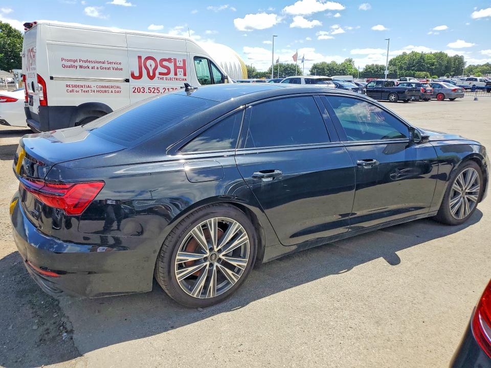 2022 Audi A6 VIN WAUE3BF26NN019158 COPART salvage auction — FRONT END, Ma - Certificate Of Title (P), sold $17,900 on 2026-07-03 (photo 3)