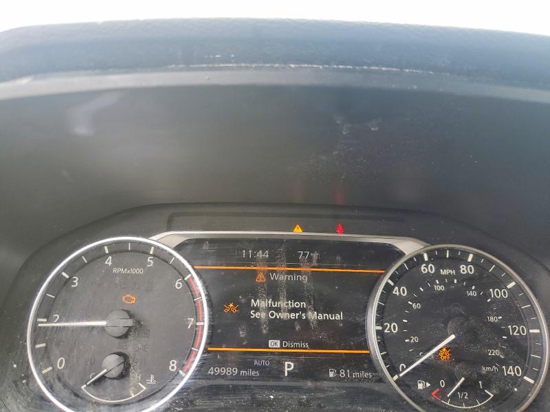 2024 Nissan Rogue VIN JN8BT3BB9RW421245 COPART salvage auction — FRONT END, Fl - Certificate Of Destruction, sold $5,600 on 2026-07-27 (photo 9)