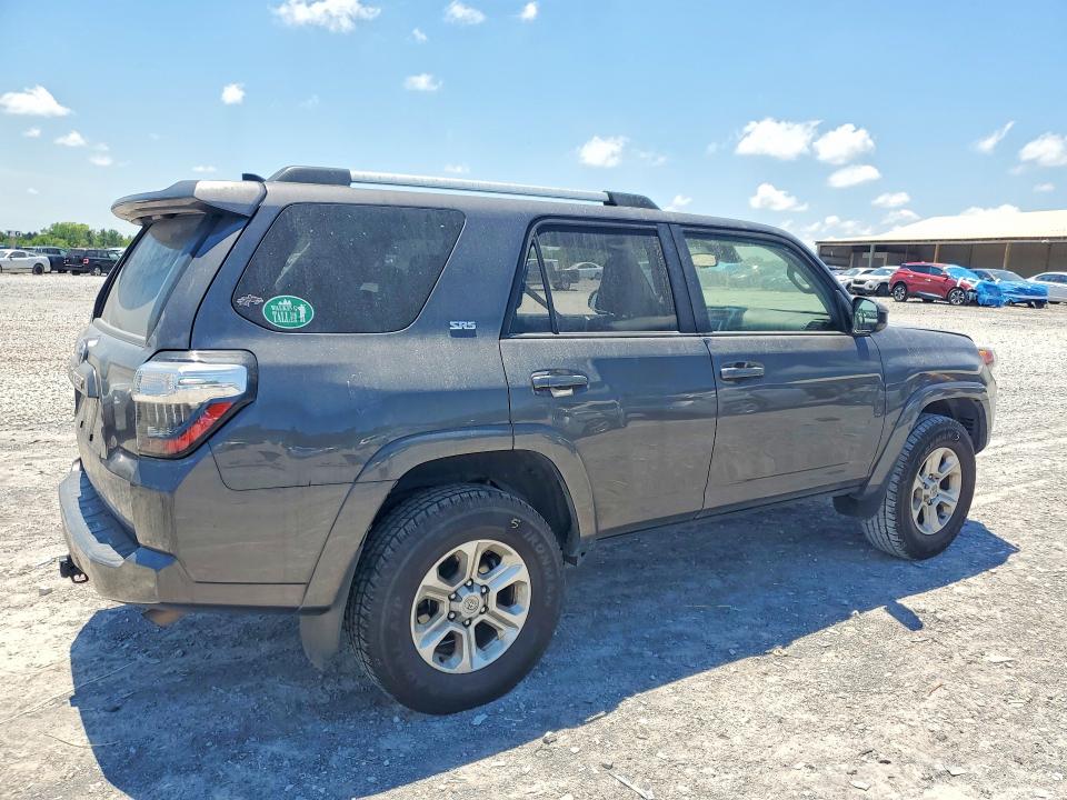 2022 Toyota 4runner VIN JTEMU5JRXN6048735 COPART salvage auction — BURN, Tn - Salvage Certificate, sold $14,400 on 2026-07-14 (photo 3)