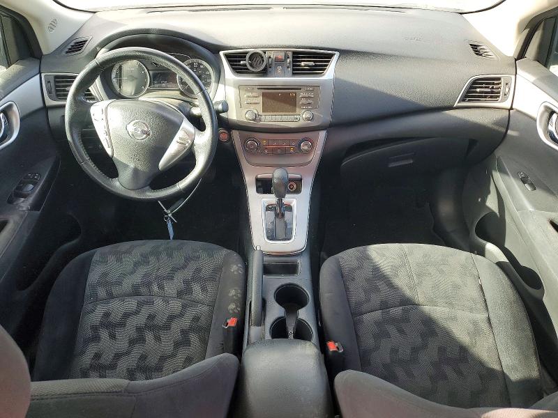 2013 Nissan Sentra VIN 3N1AB7AP6DL619989 COPART salvage auction — REAR END, CA - SALVAGE CERTIFICATE, sold $275 on 2026-07-02 (photo 8)