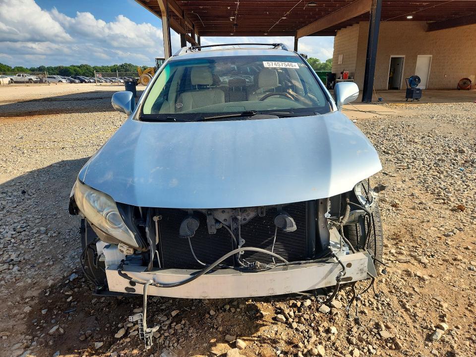 2011 Lexus Rx VIN JTJZK1BA4B2411824 COPART salvage auction — FRONT END, Al - Cert Of Title-Salvage Title, sold $4,150 on 2026-07-22 (photo 5)