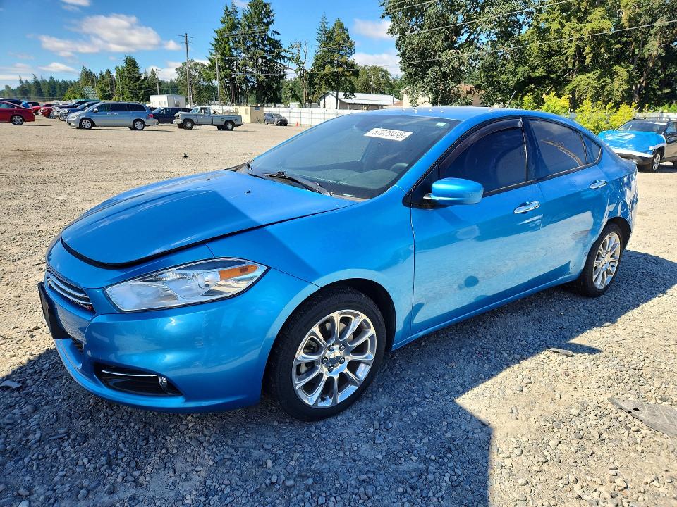 2016 Dodge Dart VIN 1C3CDFFA9GD819150 — COPART salvage auction photo