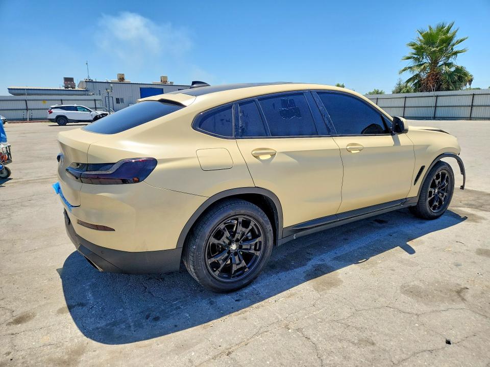 2022 BMW X4 VIN 5UX33DT00N9K67342 COPART salvage auction — FRONT END, Ca - Salvage Certificate, sold $9,300 on 2026-07-10 (photo 3)