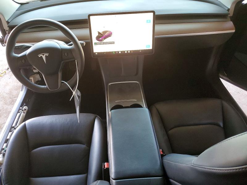 2022 Tesla Model 3 VIN 5YJ3E1EB3NF313969 COPART salvage auction — FRONT END, Az - Cert Of Title - Salvage, sold $6,300 on 2026-07-08 (photo 8)