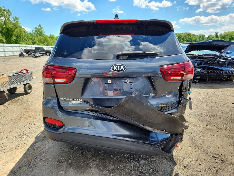 2019 Kia VIN 5XYPGDA38KG602846 COPART salvage auction — REAR END, Ma - Cert Of Title-Salvage, sold $2,150 on 2026-07-22 (photo 6)