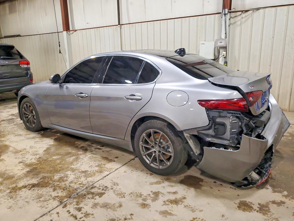 2019 Alfa romeo Giulia VIN ZARFANAN8K7609562 COPART salvage auction — REAR END, Pa - Certificate Of Salvage, sold $7,500 on 2026-07-14 (photo 2)