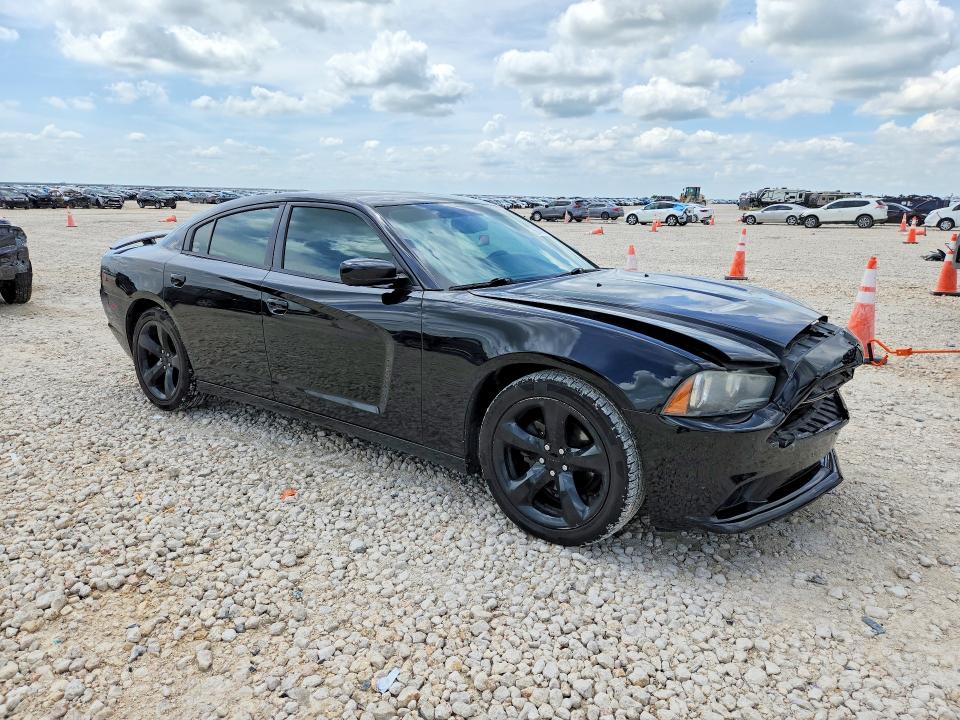 2014 Dodge Charger VIN 2C3CDXHG9EH185815 COPART salvage auction — FRONT END, Tx - Salvage Vehicle Title, sold $1,850 on 2026-07-09 (photo 4)