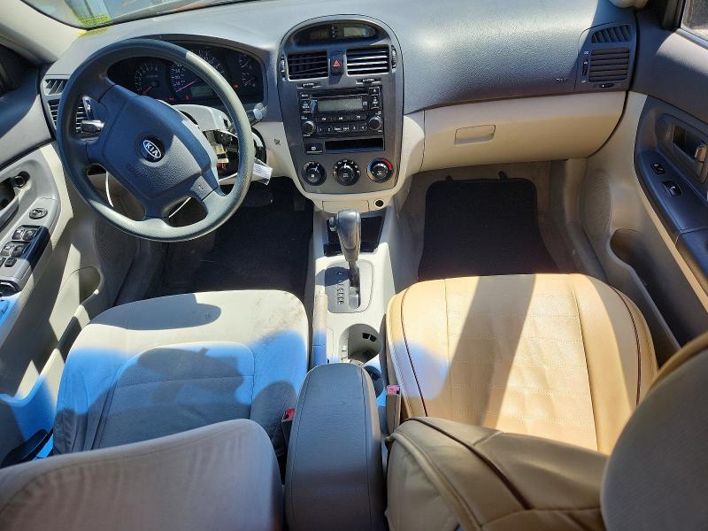 2005 Kia Spectra VIN KNAFE121555092723 COPART salvage auction — FRONT END, Wa - Bill Of Sale, sold $225 on 2026-07-07 (photo 8)