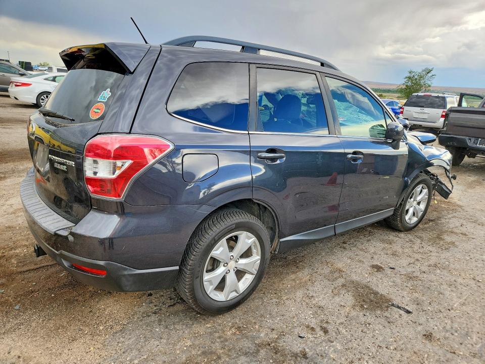 2014 Subaru Forester VIN JF2SJAJC5EH525845 COPART salvage auction — FRONT END, Nm - Cert Of Title-Salvage, sold $450 on 2026-07-09 (photo 3)