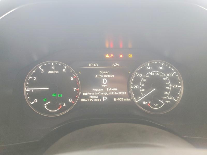2025 Mitsubishi Outlander VIN JA4J4VA80SZ058595 COPART salvage auction — SIDE, Co - Salvage Title, sold $550 on 2026-07-22 (photo 9)