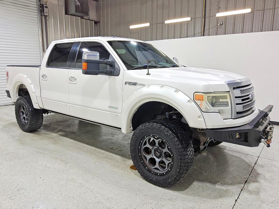 2013 Ford F-150 lightning VIN 1FTFW1ET2DFD01048 COPART salvage auction — MINOR DENT/SCRATCHES, FL - CERTIFICATE OF TITLE, sold $8,200 on 2026-07-09 (photo 4)