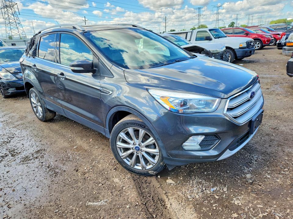 2018 Ford Escape VIN 1FMCU9J95JUD34890 COPART salvage auction — REAR END, In - Certificate Of Title (P), sold $2,500 on 2026-07-30 (photo 4)