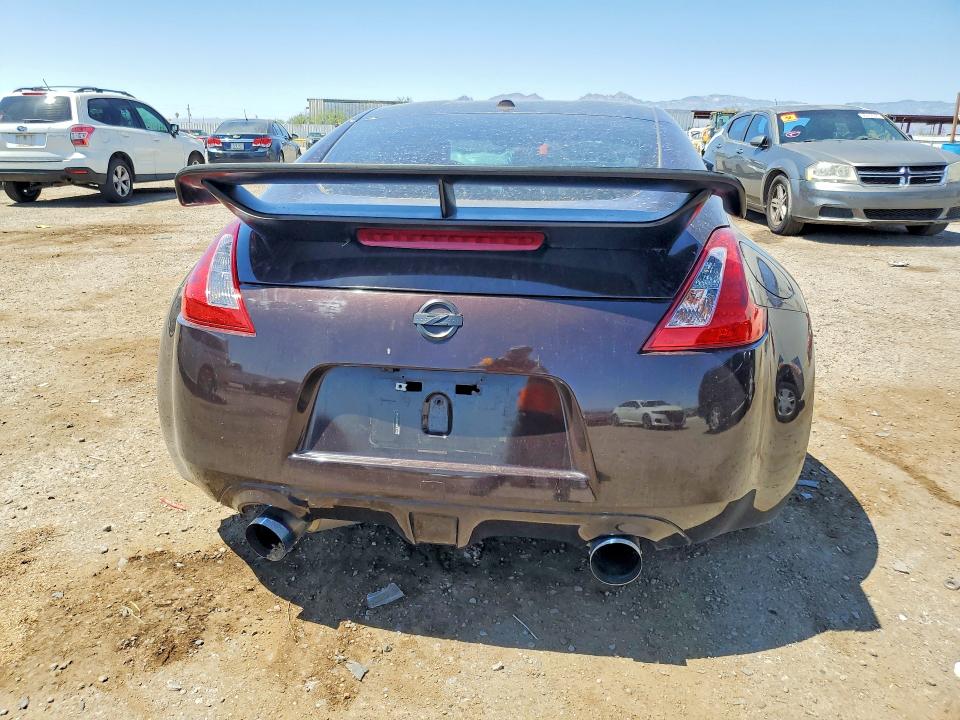 2010 Nissan 370z VIN JN1AZ4EH3AM500456 COPART salvage auction — FRONT END, Az - Cert Of Title - Salvage, sold $3,200 on 2026-07-24 (photo 6)