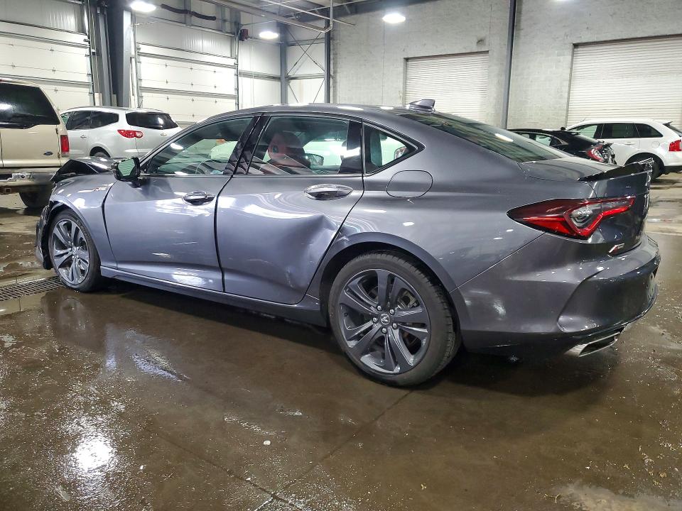 2023 Acura Tlx VIN 19UUB6F55PA001703 COPART salvage auction — FRONT END, Mn - Cert Of Title-Salvage, sold $14,000 on 2026-07-28 (photo 2)