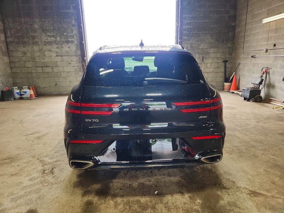 2026 Genesis Gv70 VIN KMUMFDTB3TU253621 COPART salvage auction — SIDE, NY - MV-907A SALVAGE CERTIFICATE, sold $20,200 on 2026-08-03 (photo 6)