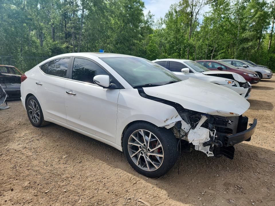 2019 Hyundai Elantra VIN KMHD84LFXKU765063 COPART salvage auction — FRONT END, On - Permit Salvage, sold $225 on 2026-07-23 (photo 4)
