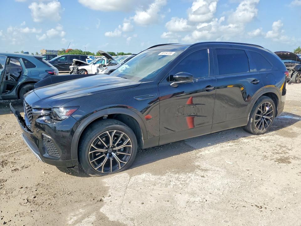 2025 Mazda Cx-70 VIN JM3KJEHA8S1128393 COPART salvage auction — FRONT END, Fl - Cert Of Title Slvg Rebuildable, sold $15,300 on 2026-08-26 (photo 1)