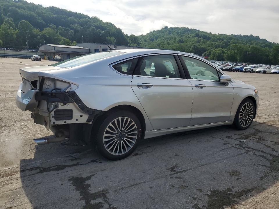 2018 Ford Fusion VIN 3FA6P0HD4JR179678 COPART salvage auction — REAR END, Pa - Certificate Of Salvage, sold $4,350 on 2026-07-02 (photo 3)