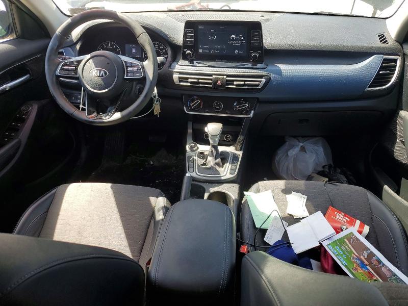 2021 Kia Seltos VIN KNDEUCAA1M7140977 COPART salvage auction — FRONT END, Oh - Cert Of Title-Salvage, sold $6,300 on 2026-07-02 (photo 8)