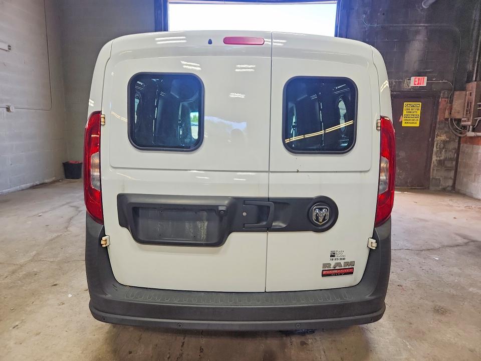 2017 Ram Promaster city VIN ZFBERFAB1H6D60598 COPART salvage auction — NORMAL WEAR, Ny - Certificate Of Title, sold $3,350 on 2026-07-27 (photo 6)