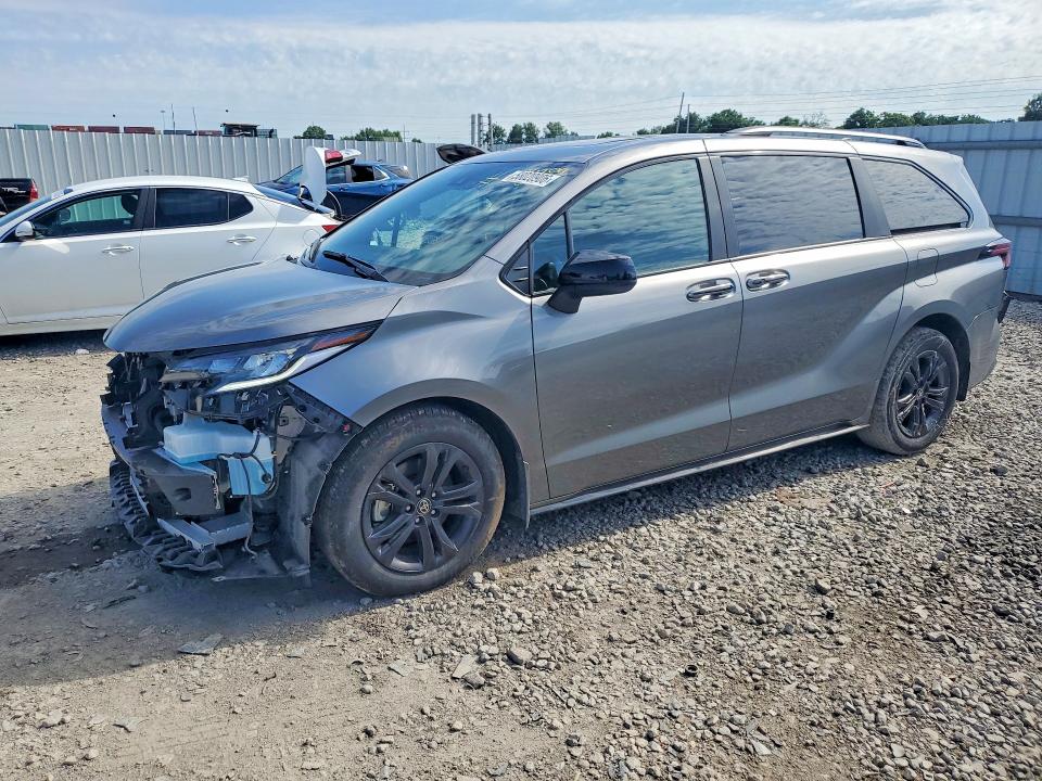 2026 Toyota Sienna VIN 5TDXSKFC0TS229527 COPART salvage auction — FRONT END, Oh - Cert Of Title-Salvage, sold $23,500 on 2026-07-24 (photo 1)