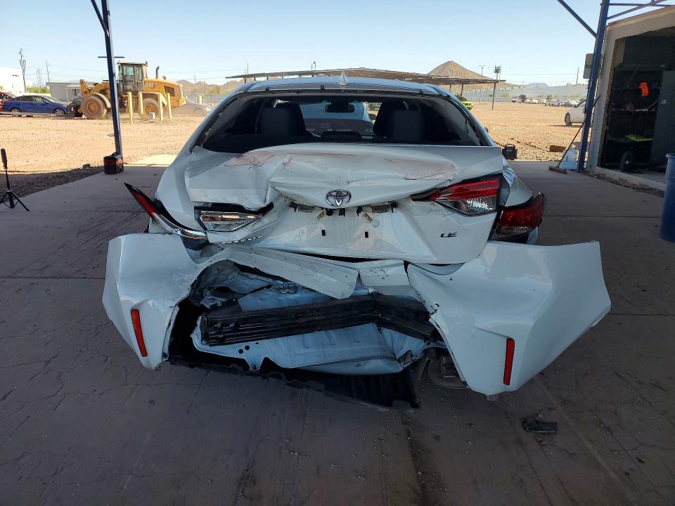 2022 Toyota VIN JTDEPMAE8N3022272 COPART salvage auction — REAR END, Az - Cert Of Title - Salvage, sold $5,700 on 2026-07-14 (photo 6)