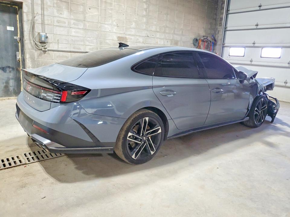 2025 Hyundai Sonata VIN KMHL54JC4SA502694 COPART salvage auction — FRONT END, Mn - Cert Of Title-Salvage, sold $2,100 on 2026-07-21 (photo 3)