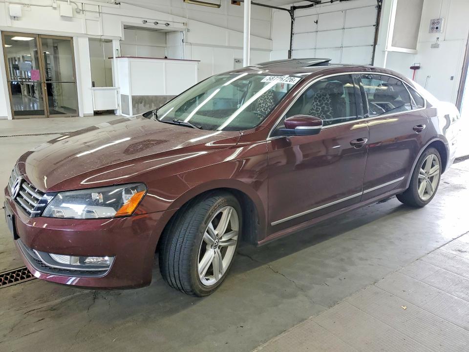 2013 Volkswagen VIN 1VWCN7A36DC015006 COPART salvage auction — UNDERCARRIAGE, Wa - Bill Of Sale, sold $1,850 on 2026-07-10 (photo 1)