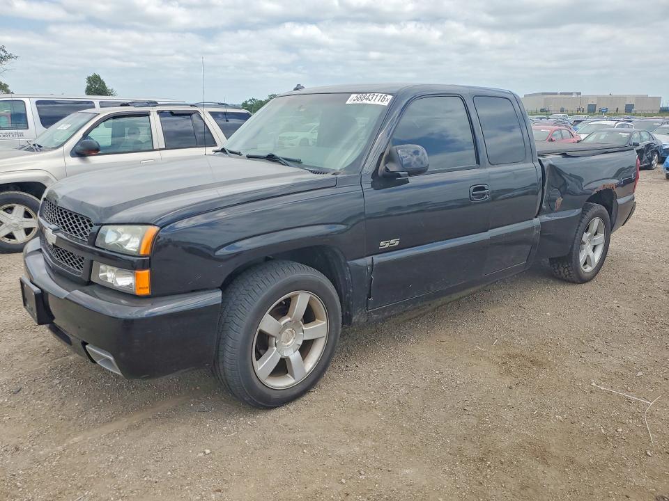 2003 Chevrolet Silverado VIN 2GCEK19N431404321 COPART salvage auction — SIDE, Ia - Cert Of Title-Salvage Title, sold $3,400 on 2026-07-31 (photo 1)